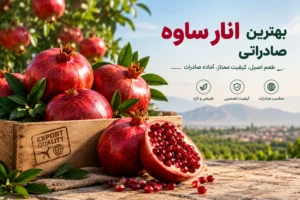 بهترین انار ساوه صادراتی